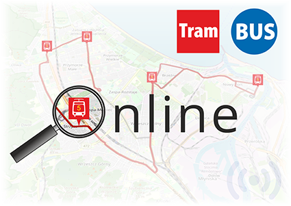 Mapa interaktywna Tram&Bus Online...